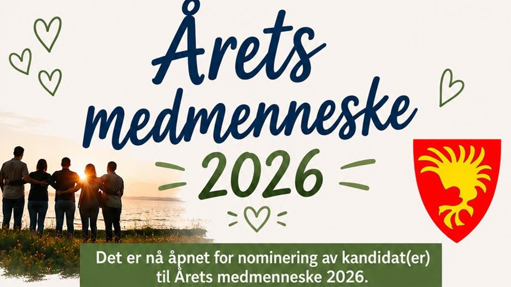 Lenke til artikkel: Hvem blir årets medmenneske i 2026?